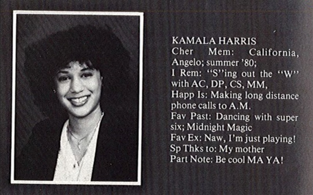 Камала Харрис в школе Монреаля